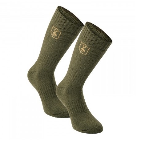 DEERHUNTER Chaussettes en laine courte - 2-pack