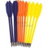 SKORPION PIST.ARB.TRAITS 12PCS 3COULEUR
