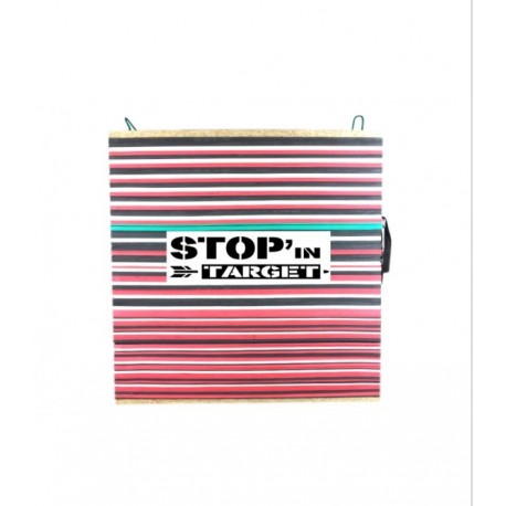 CIBLE EN MOUSSES LAMELLÉES PACK BAND 90X90X30