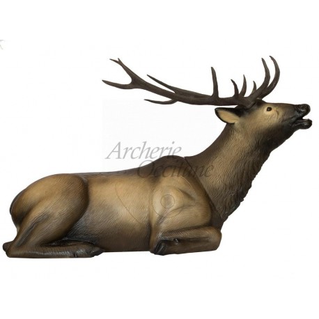 SRT CIBLE 3D CERF ROUGE ASSIS