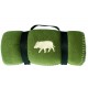 Plaid polaire logo sanglier